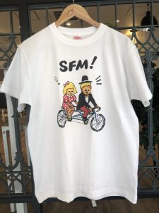 SFMのオリジナルTシャツの委託販売
